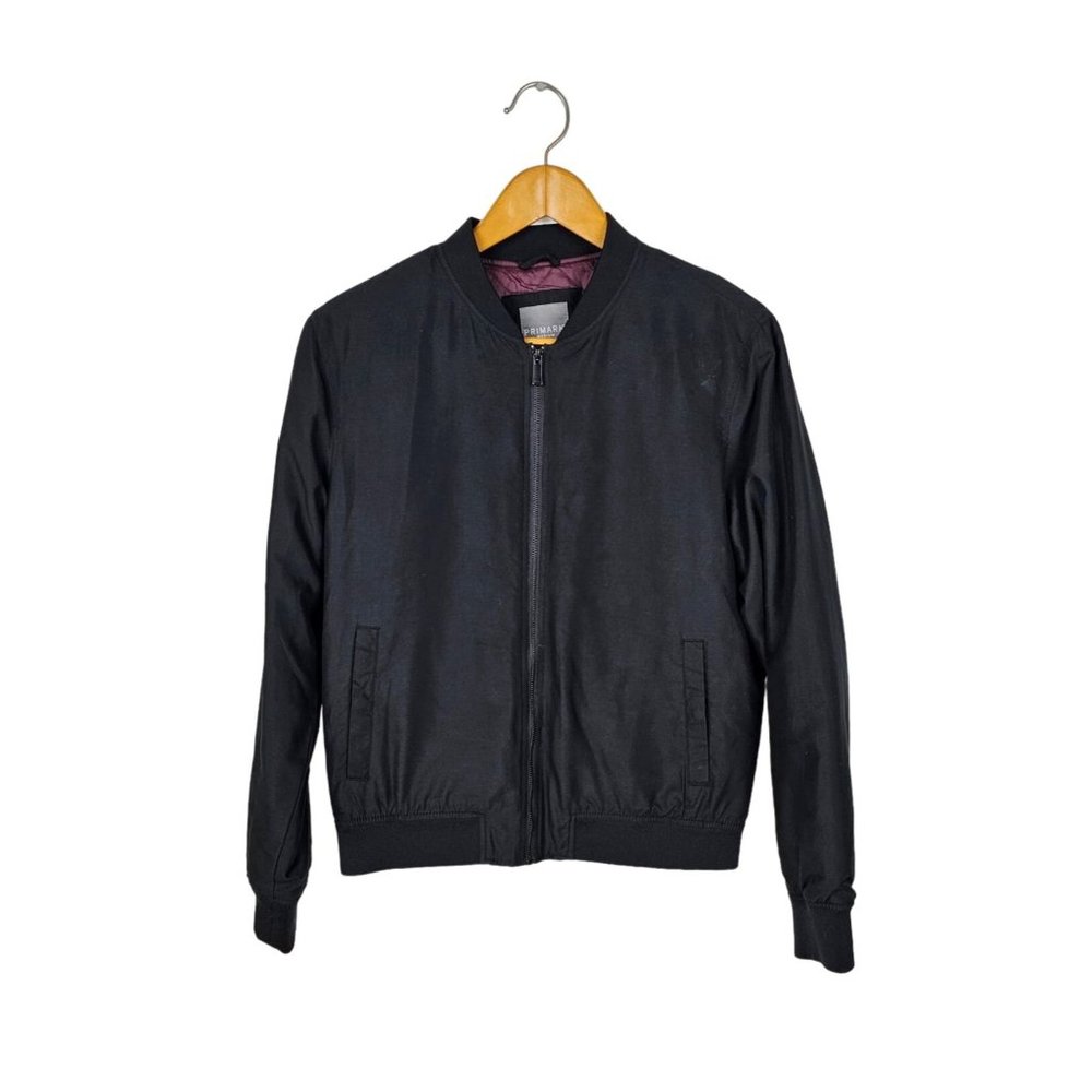 Primark Lightweight Black Bomber Jacket
